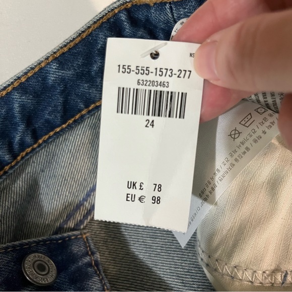 NWT Abercrombie & Fitch Annie High-Rise Girlfriend - Picture 9 of 10